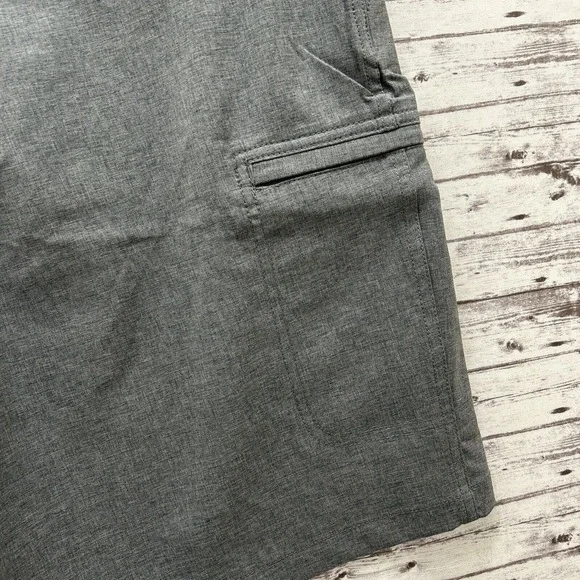 Panama Jack Shorts Men's Size 38 Gray Grey Golf 4 Way Stretch Beach Quick dry - Picture 6 of 10
